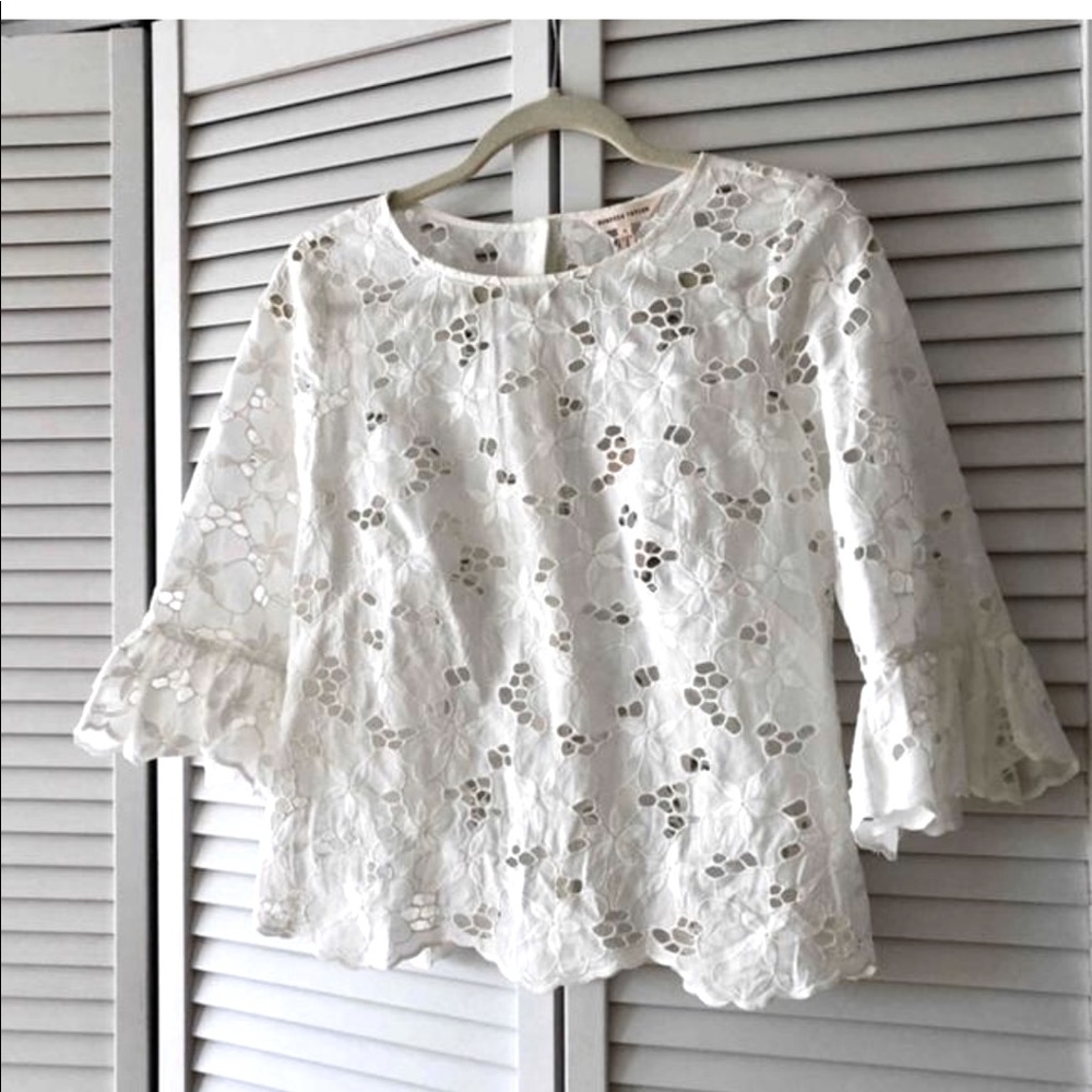 Rebecca Taylor Lace Blouse